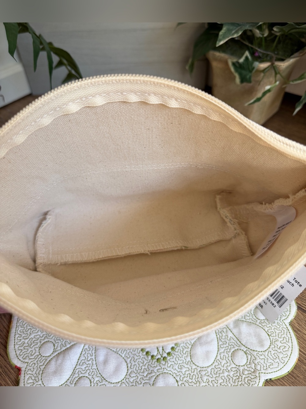L.L. Bean Boat & Tote Zip Canvas Pouch Bag – NWT, Birthday Gift, Travel Gift - Picture 5 of 6
